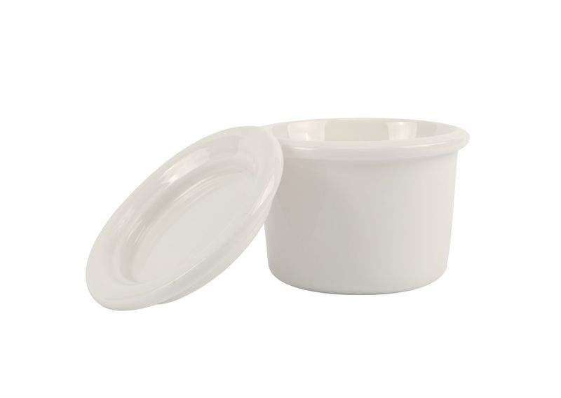 Lioness - Vasetto cilindrico con coperchio 5 x 6,7 cm B&amp;B Breakfast &amp; Brunch