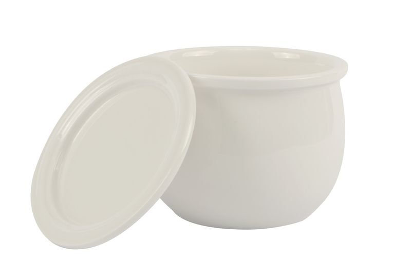 Lioness - Vasetto tulip con coperchio 9 x 11 cm B&amp;B Breakfast &amp; Brunch