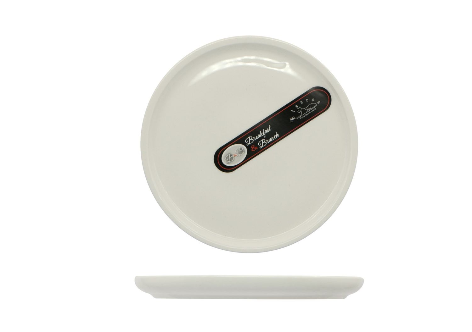 Lioness - Piatto tondo 16 cm B&amp;B Breakfast &amp; Brunch