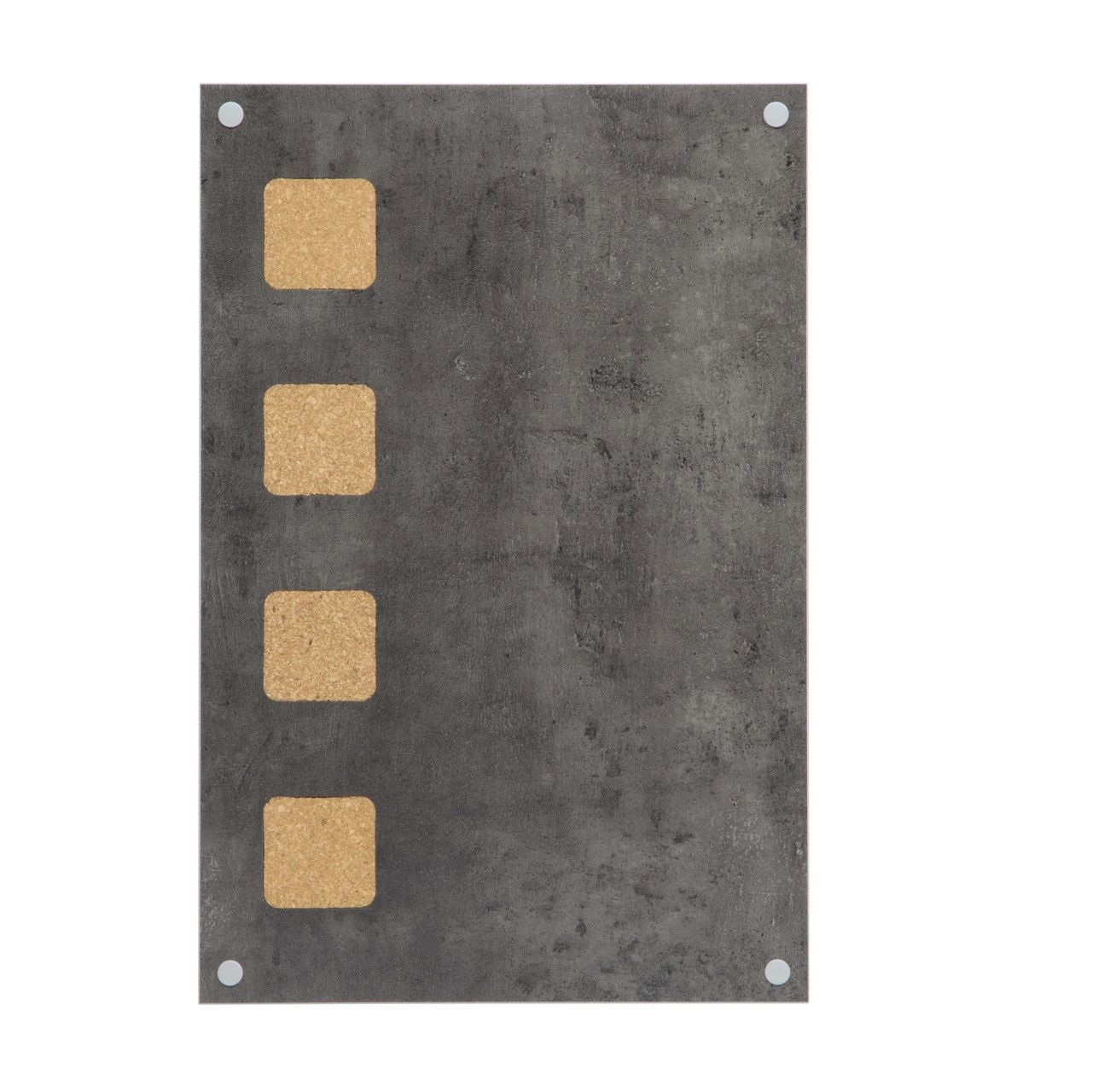 Securit - Lavagna bacheca da parete rettangolare 38 x 58 cm