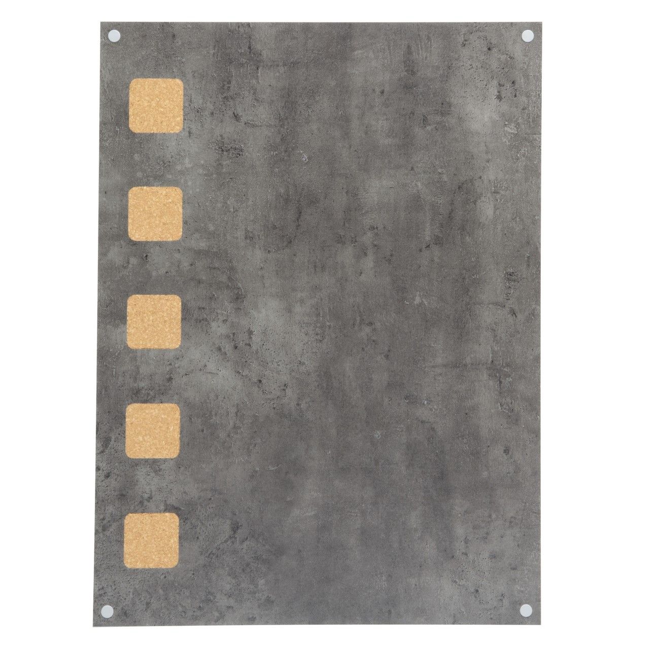 Securit - Lavagna bacheca da parete rettangolare 58 x 78 cm