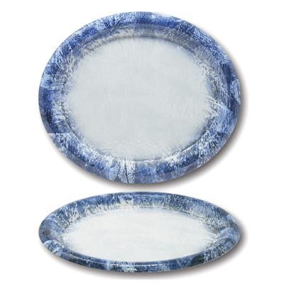 Saturnia - Piatto Ovale 34 cm Giotto Foliage