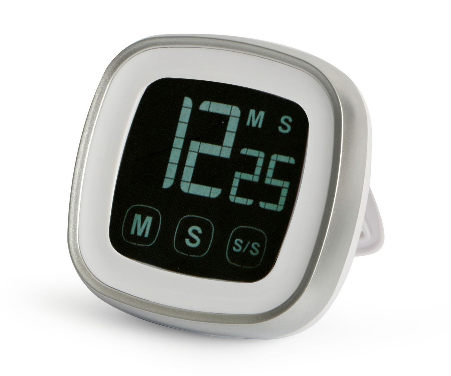 Timer digitale bianco grigio - Ghidini