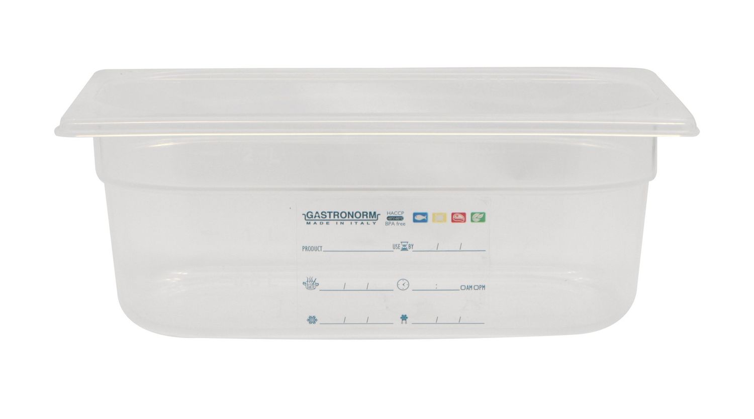 Mori 2A - Bacinella graduata GN 1/4 26,5 x 16,2 x 10 cm