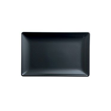 Tirolix - Vassoio Rettangolare 20 x 13 cm Nero Boston/Tokyo