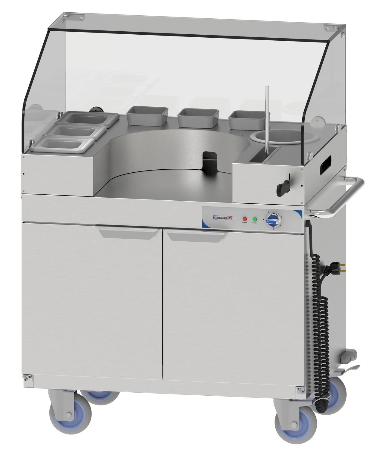 Casselin - Carrello snack riscaldato