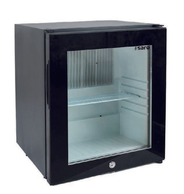 Saro - Minibar con porta in vetro ad assorbimento MB 30 G