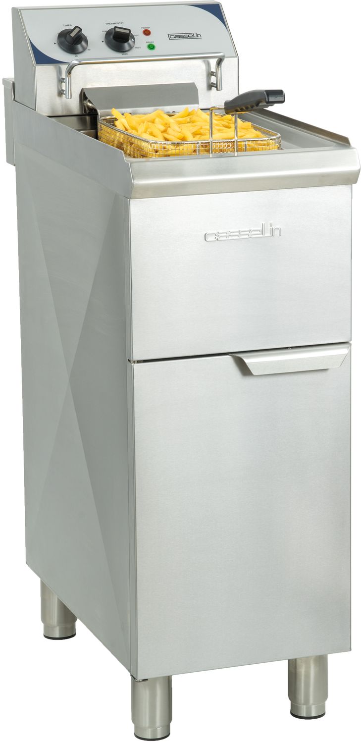 Casselin - Friggitrice elettrica su vano ad alto rendimento 10 l