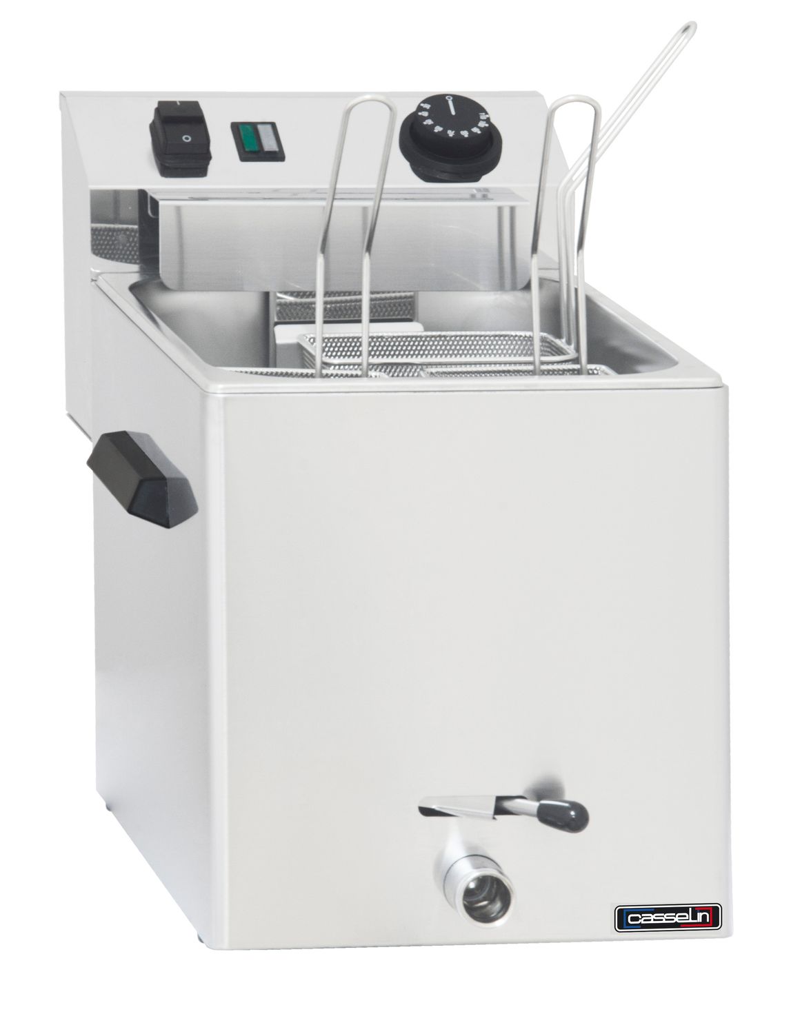 Casselin - Cuocipasta da banco con rubinetto 3 cestelli