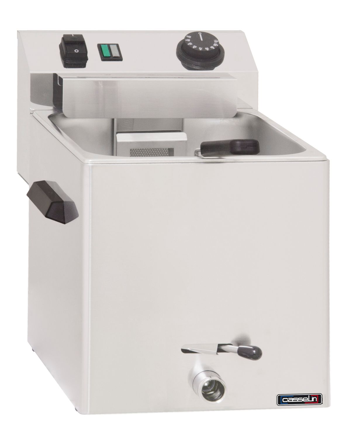 Casselin - Cuocipasta da banco con rubinetto 1 cestello