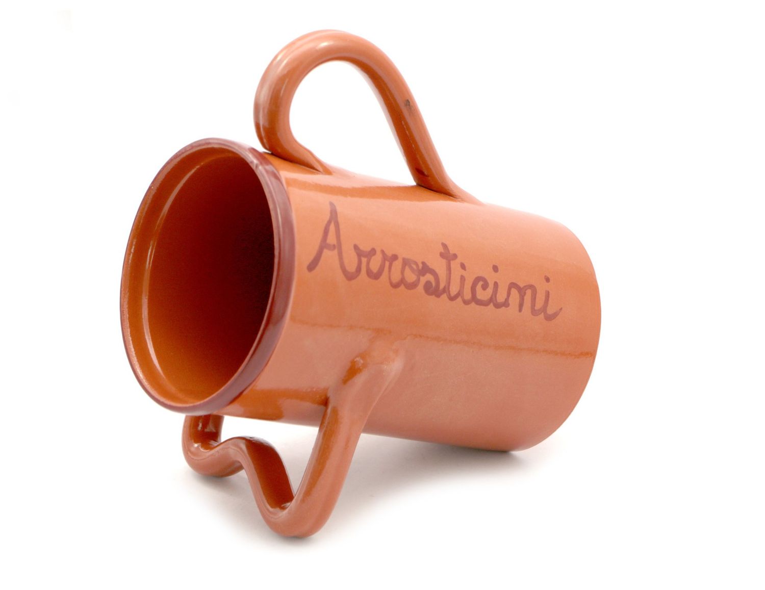 De Silva - Brocca porta arrosticini in terracotta 16,5 x 19,5 x 20,5 cm