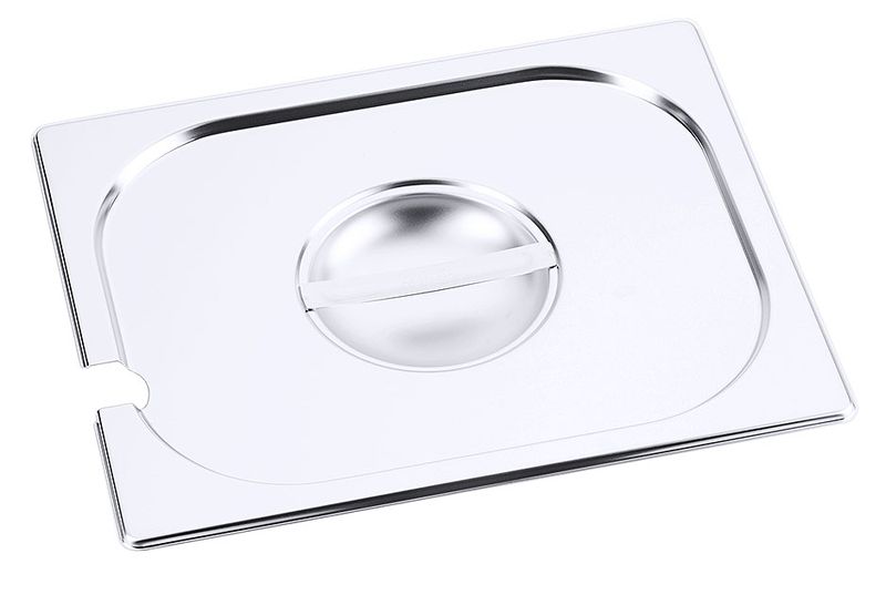 Coperchio GN 1/2 con incavo per cucchiaio - Contacto