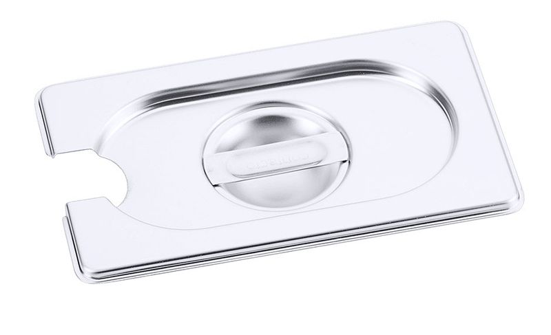 Coperchio GN 1/9 con incavo per cucchiaio - Contacto