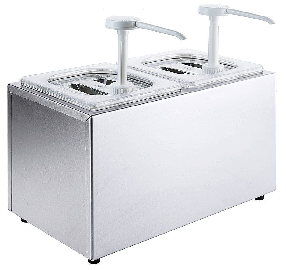 Dispenser salse doppio 36 x 20 cm - Contacto