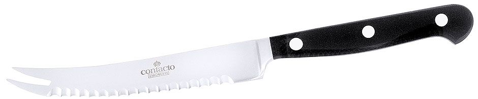 Coltello da pomodoro/formaggio con lama seghettata 23 cm - Contacto