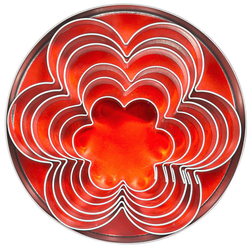 Tagliabiscotti fiore 6 pezzi - Contacto