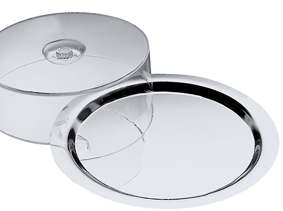 Piatto per torta con coperchio 38 cm - Contacto