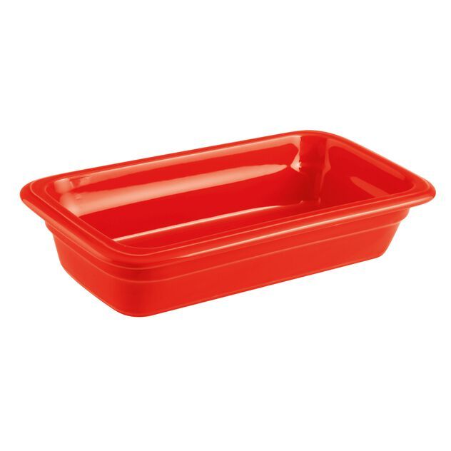Paderno - Contenitore GN 1/3 rosso 325 x 175 x 65 mm