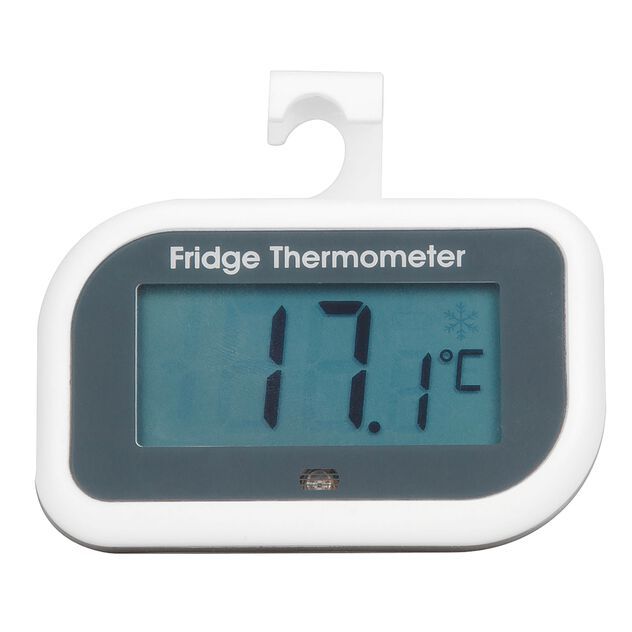 Paderno - Termometro digitale per frigorifero 7,3 x 4,5 cm