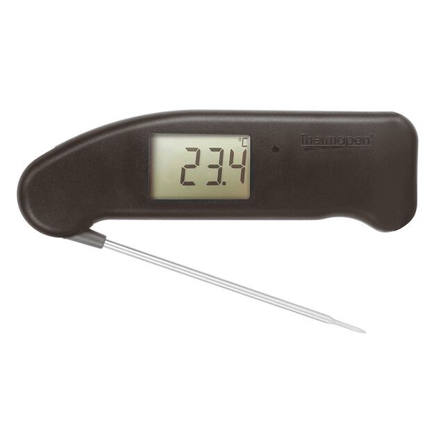 Paderno - Termometro digitale marrone 15 x 5 x 2 cm