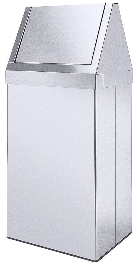 Cestino per rifiuti con coperchio basculante 70 l - Contacto