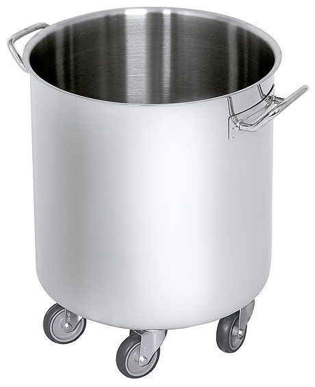 Cestino per rifiuti con ruote 50 l - Contacto