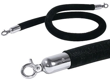 Corda per palo della barriera 150 cm Nero - Contacto