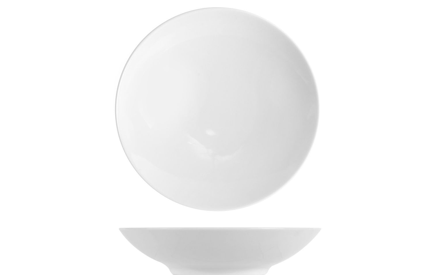 Lubiana - Piatto fondo 21 cm Vanilla