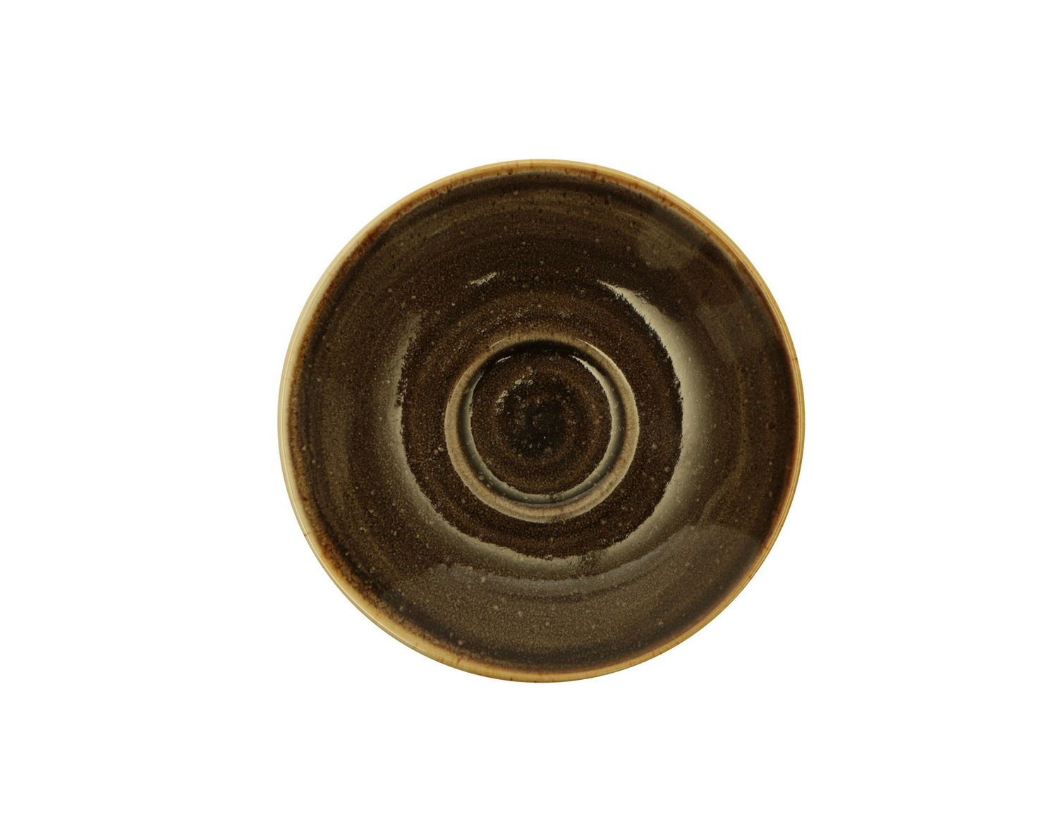 Sango Hospitality - Piatto per tazza caffè 12 cm Java Woodland Brown