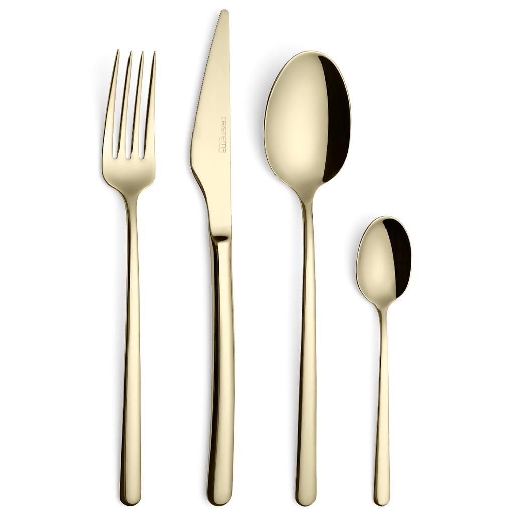 Cucchiaio Tavola White Gold Macau - Cristema