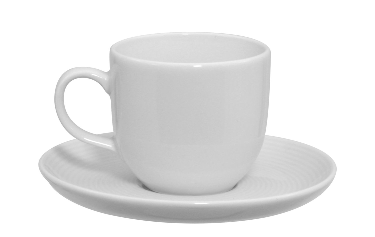 Lubiana - Tazza caffè con piatto 11 cl Tiago