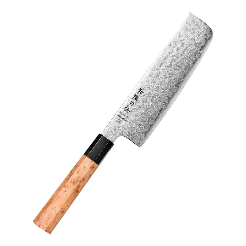 Hezhen - Coltello Nakiri 17,8 cm Japan Blue2 Steel