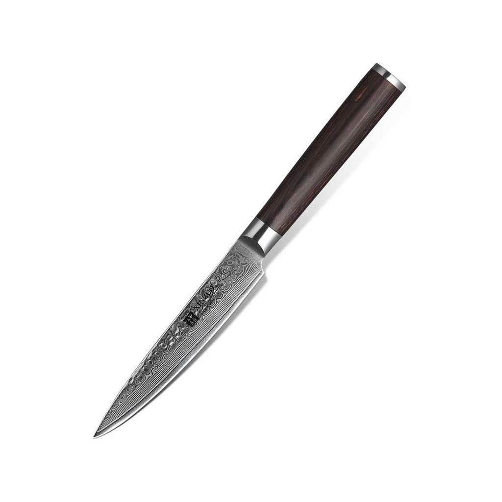 Xinzuo - Coltello Utility - Bistecca 12,7 cm Damascus Steel