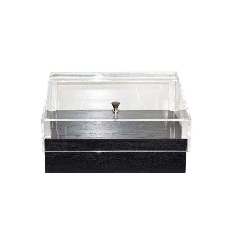 Yegam - Espositore refrigerato con pianetto nero GN 1/2 T-Collection