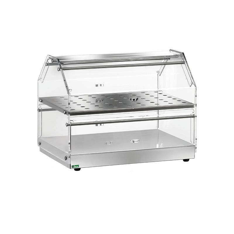 Forcar - Vetrina da esposizione 2 ripiani 50 x 35 cm