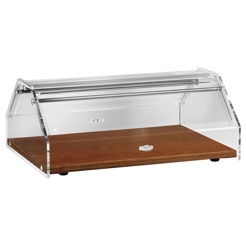 Forcar - Vetrina porta brioches 50 x 35 cm Noce