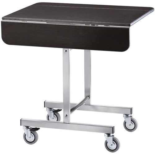 Forcar - Carrello per la colazione 80 x 53 cm Nero