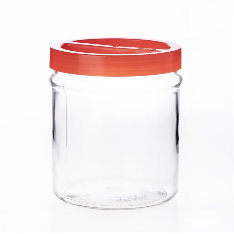 Contenitore con Tappo a Vite 3,5 kg Rosso Ortes - Borgonovo