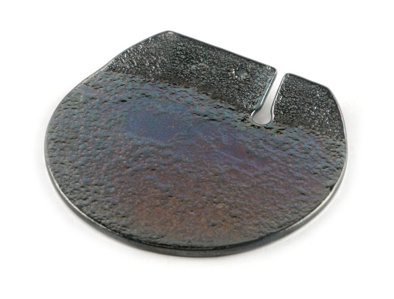 Feng - Poggiaposate 10 cm Round Nero Iris