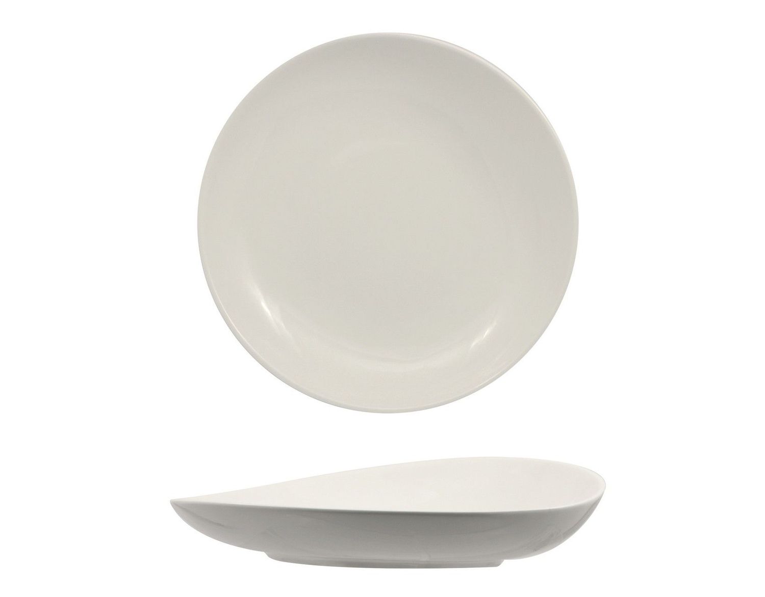 Ariane - Piatto fondo assimetrico 25 cm Vital Coupe