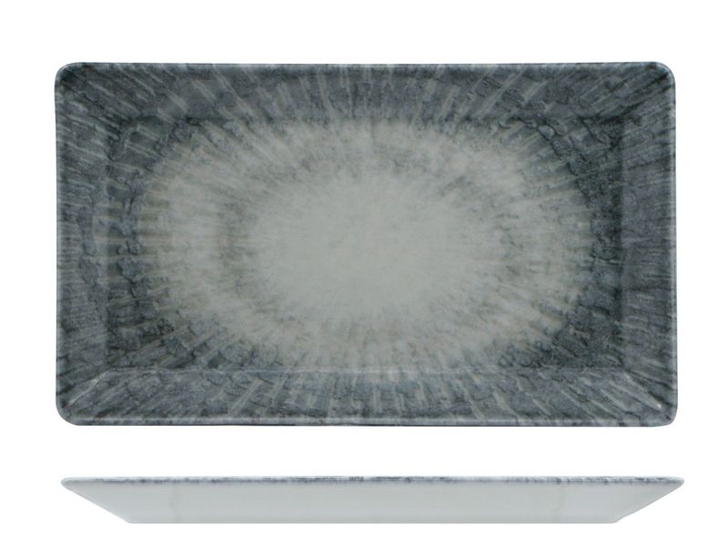 Saturnia - Piatto rettangolare 26 x 15 cm Space
