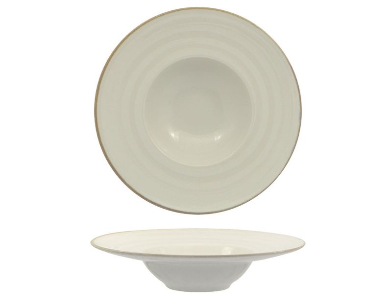 Saturnia - Pasta bowl 27,5 cm Vortex Bianco
