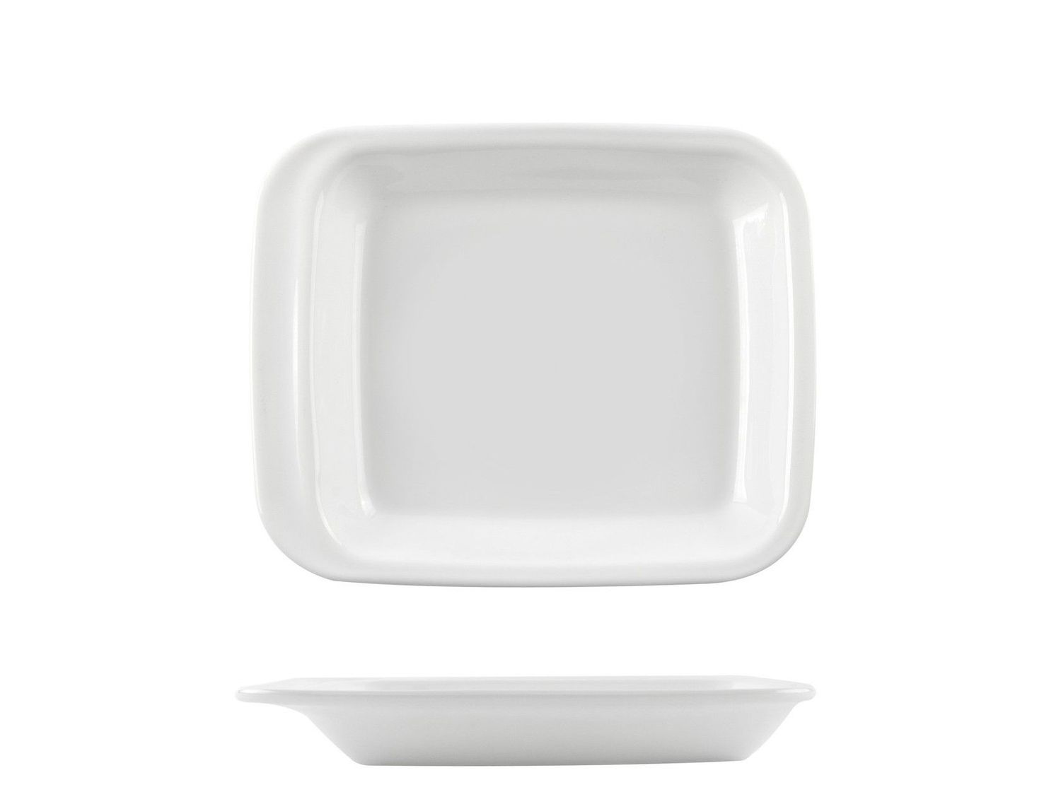 Bormioli Rocco - Piatto 16,2 x 13,3 cm Buffet Gastronorm