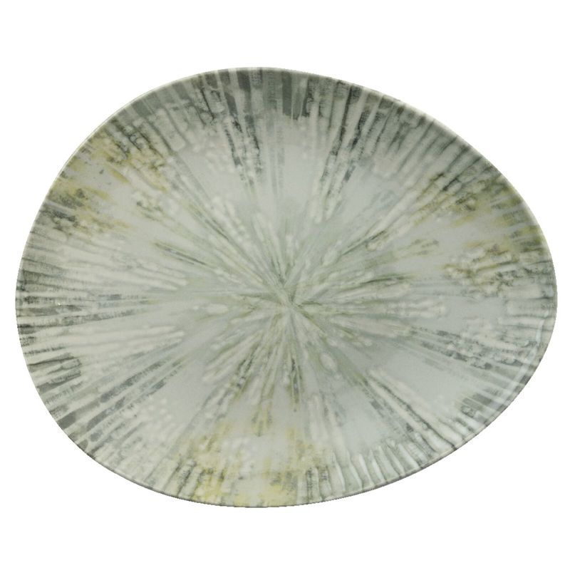 Arthur Krupp - Piatto piano organico 31 x 26 cm Fusion Verde