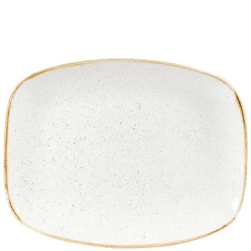 Churchill Piatto Chef Oblungo N 7 Stonecast Barley White