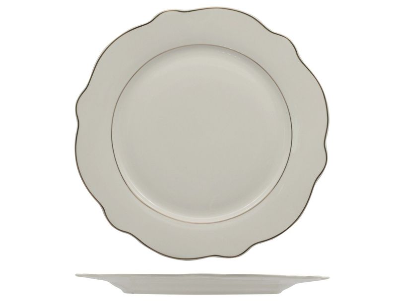 Feng - Piatto piano 30,5 cm Grace Filo Oro