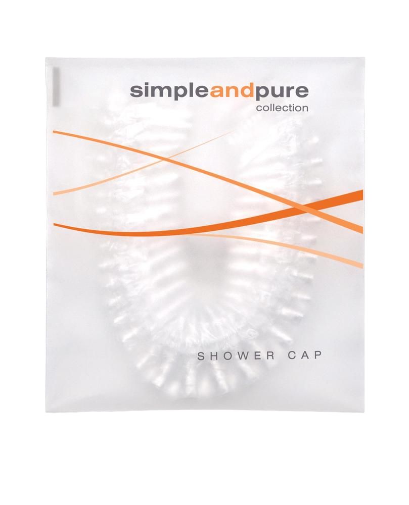 Tirolix - Cuffia da doccia in bustina Simple and Pure