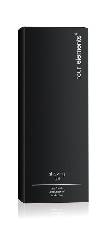 Tirolix - Set per la rasatura in scatola di cartone Four Elements
