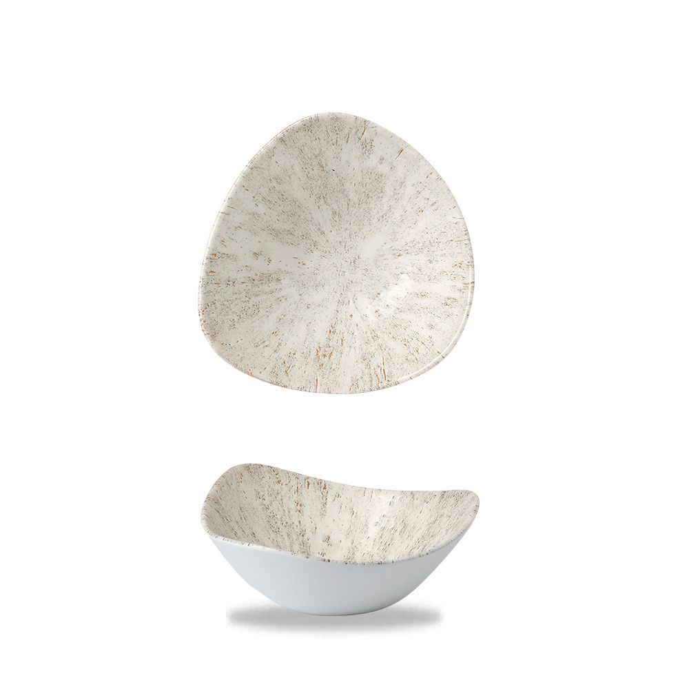 Churchill Ciotola triangolare 18,5 cm Studio Prints Stone Agate Grey