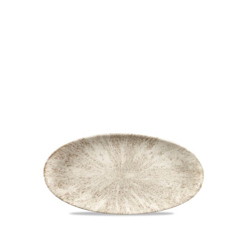 Churchill Piatto ovale 29,9 x 15 cm Studio Prints Stone Agate Grey